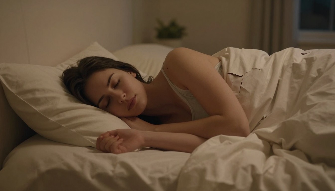 Editorial mattress photograph for how to sleep with broken ribs