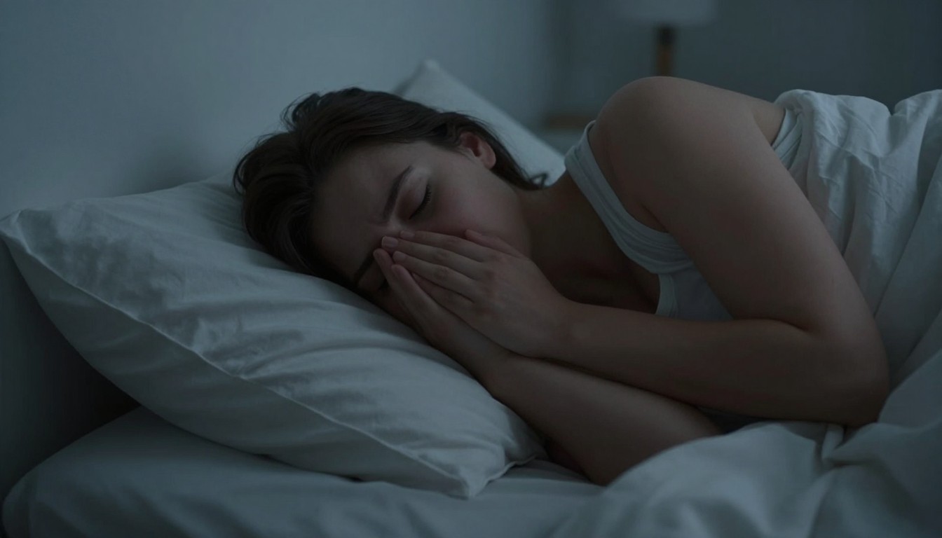 Editorial mattress photograph for how to sleep with congested nose
