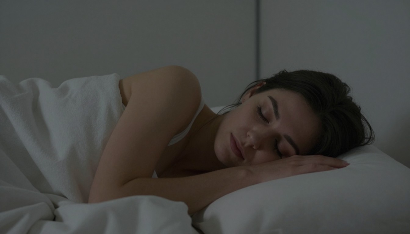 Editorial mattress photograph for how to sleep with lash extensions
