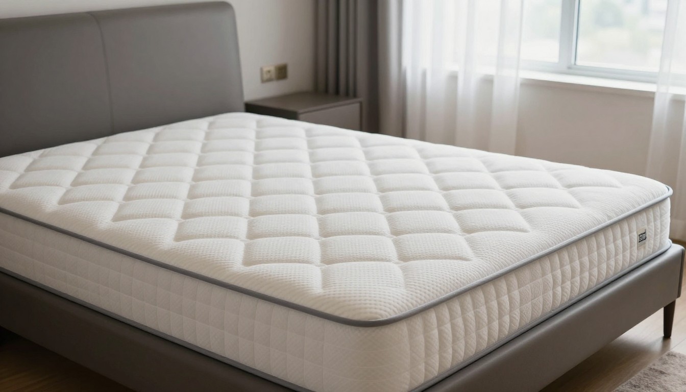 Editorial mattress photograph for in hotel in case of bed-wetting tendencies please use the mattress protector