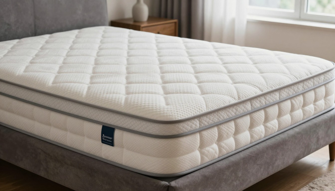 Editorial mattress photograph for stern and foster mattress