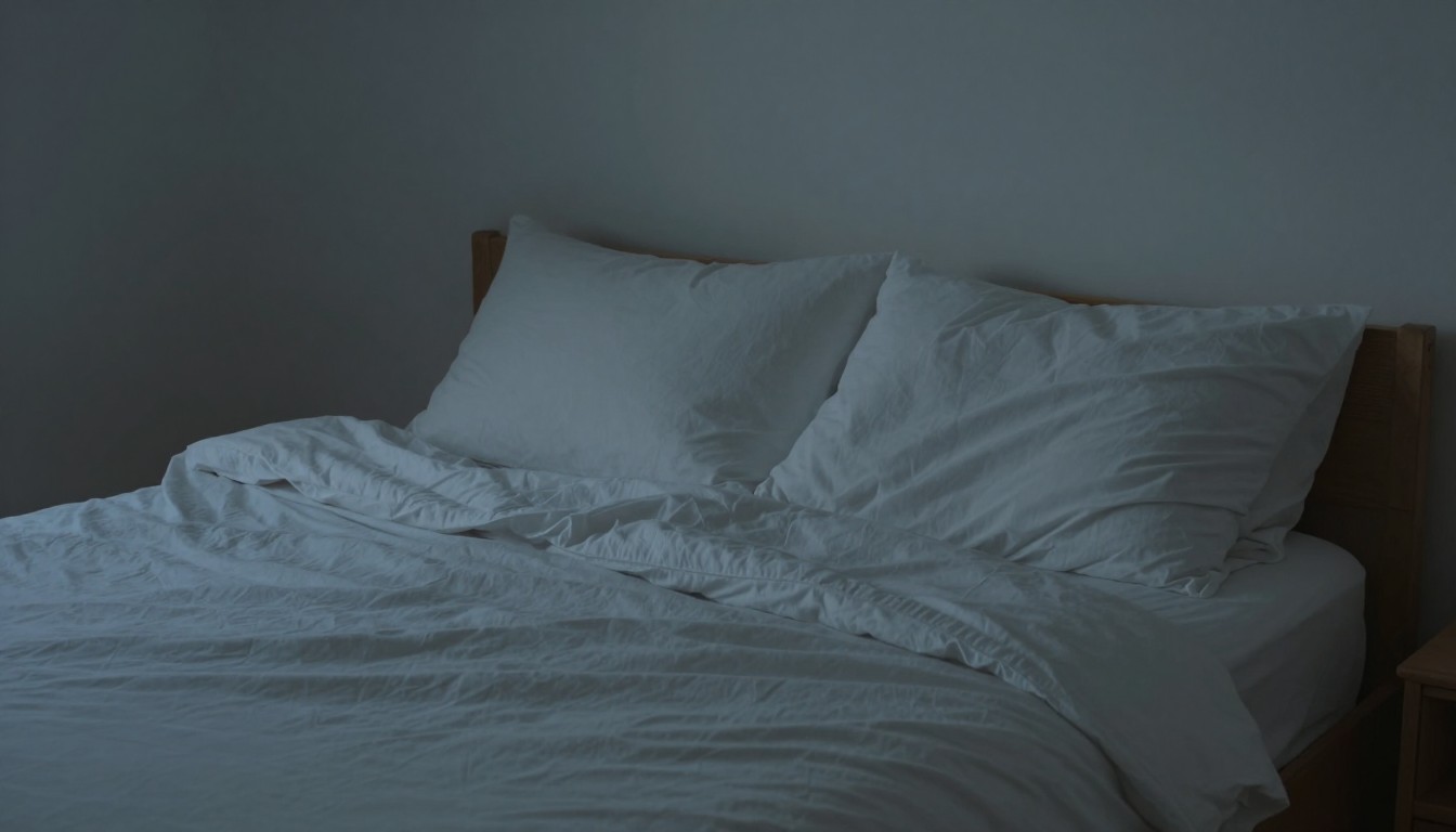 Editorial mattress photograph for what color makes you sleepy