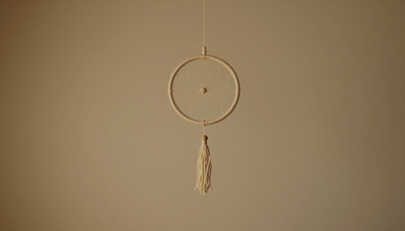 Editorial mattress photograph for what does a dream catcher do