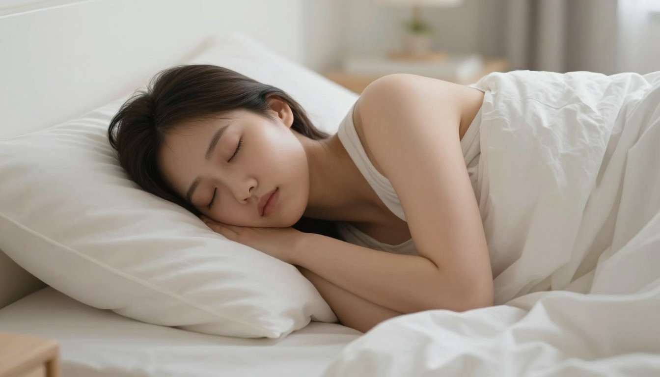 Editorial mattress photograph for what makes a person talk in their sleep