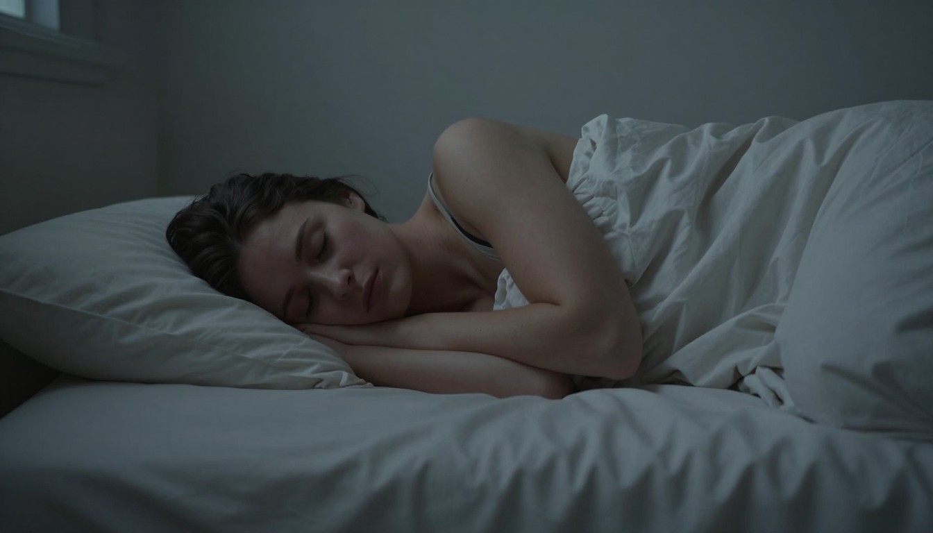 Editorial mattress photograph for where to put arms when sleeping on side