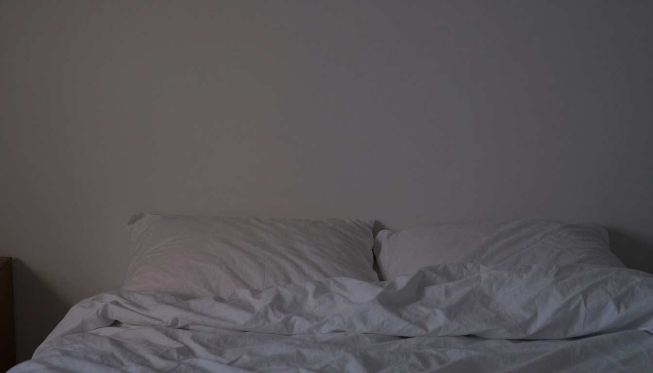 Editorial mattress photograph for why do i function better with less sleep