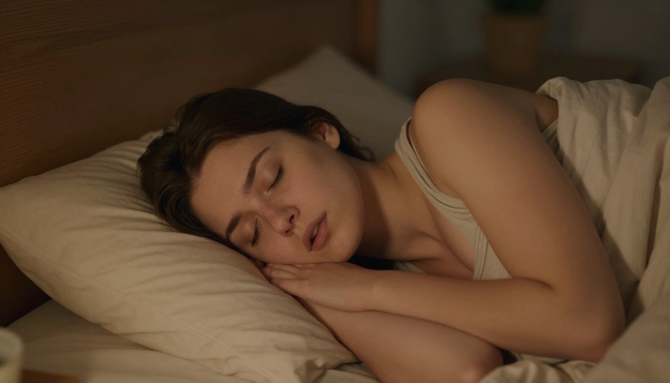 Editorial mattress photograph for why do people sleep with mouth open