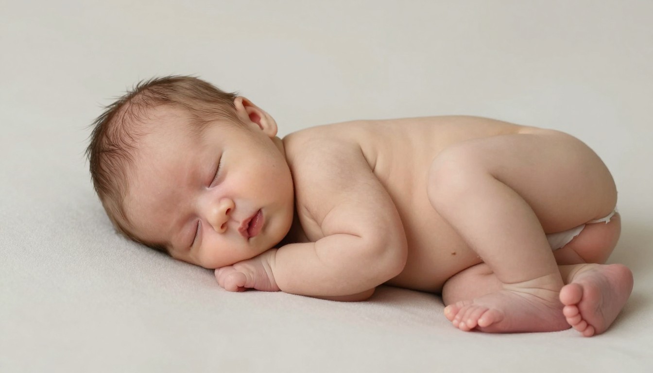 Editorial mattress photograph for why does my newborn jerks in his sleep