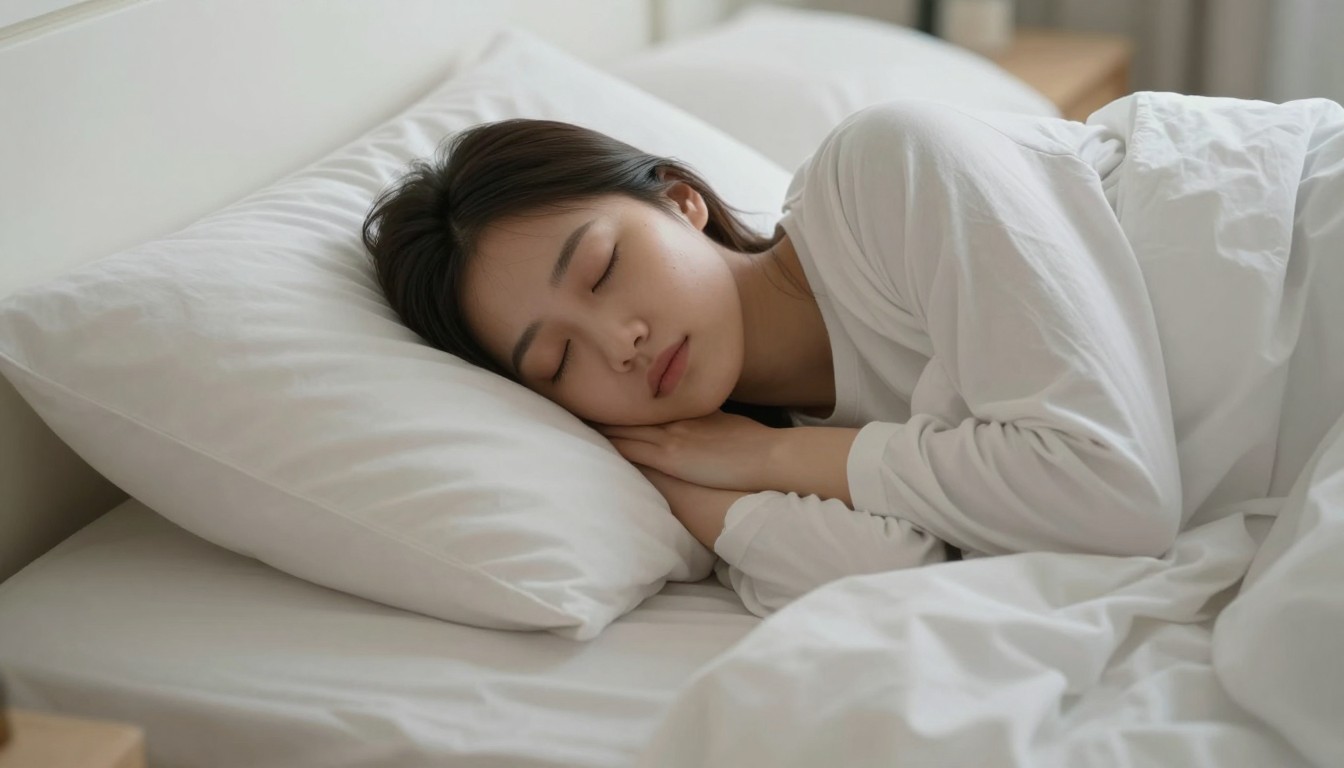 Editorial mattress photograph for why does someone talk in their sleep