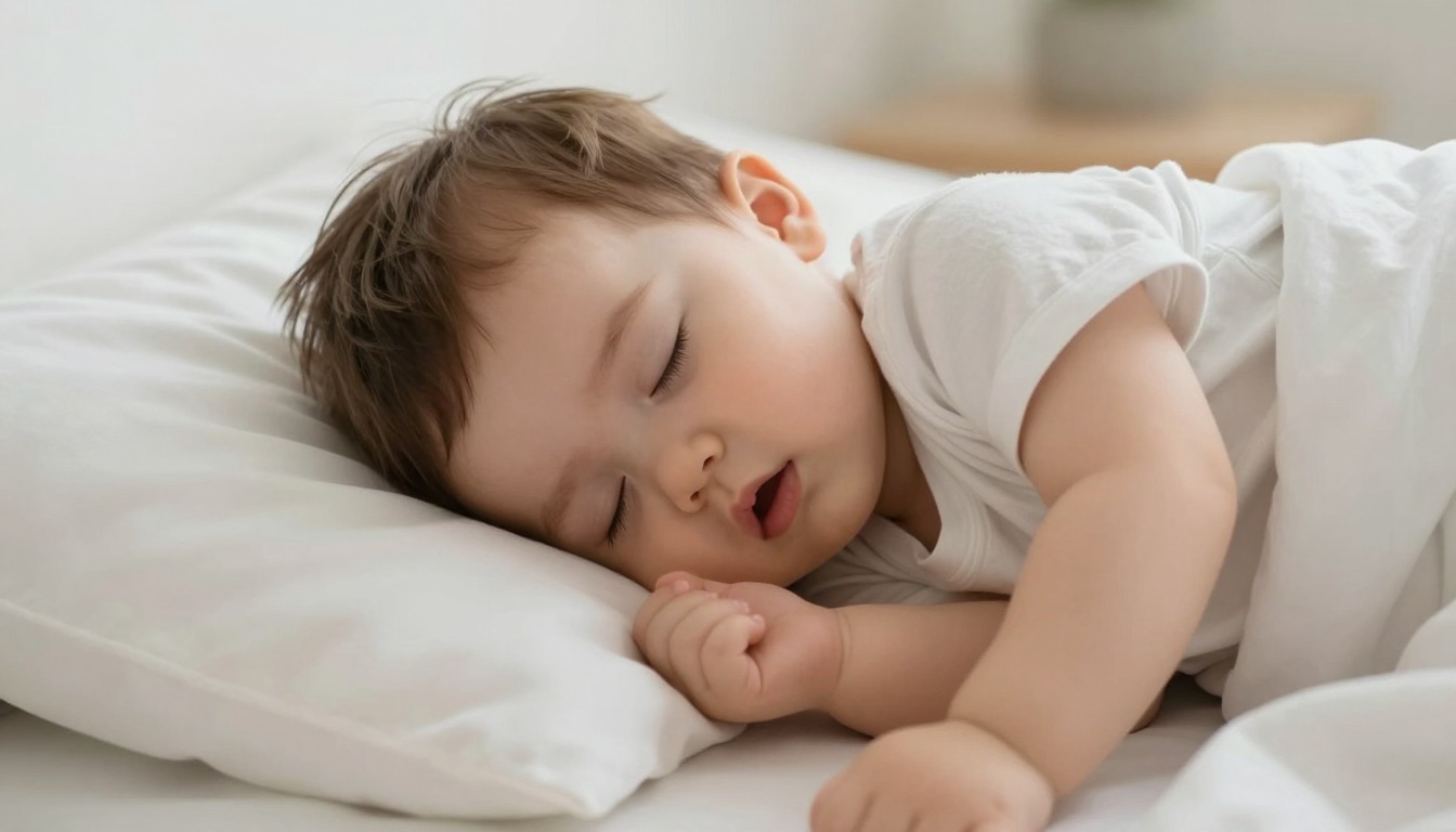 Editorial mattress photograph for why is my toddler snoring all of a sudden