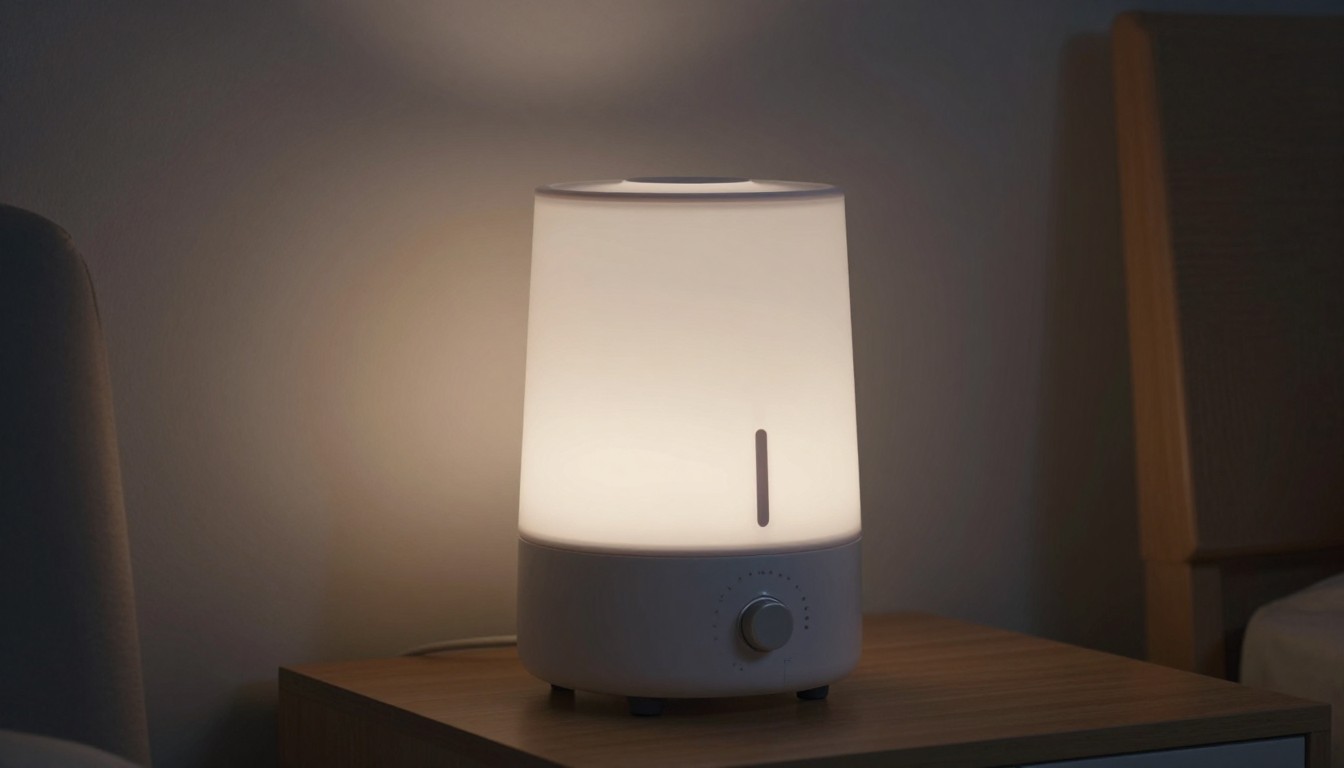 Editorial mattress photograph for will a humidifier help with snoring