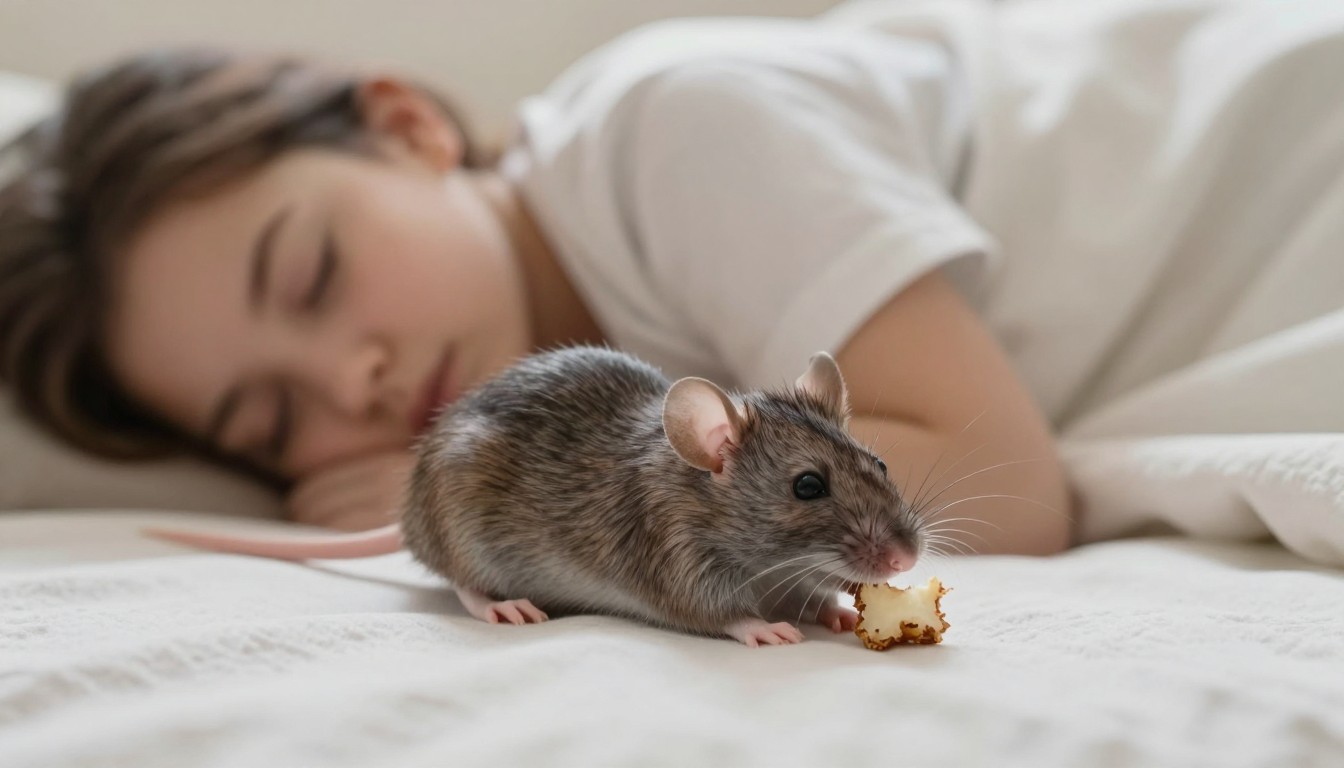 Editorial mattress photograph for will mice bite humans while sleeping