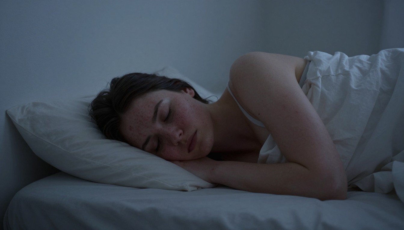 Editorial mattress photograph for will sleeping late cause pimples