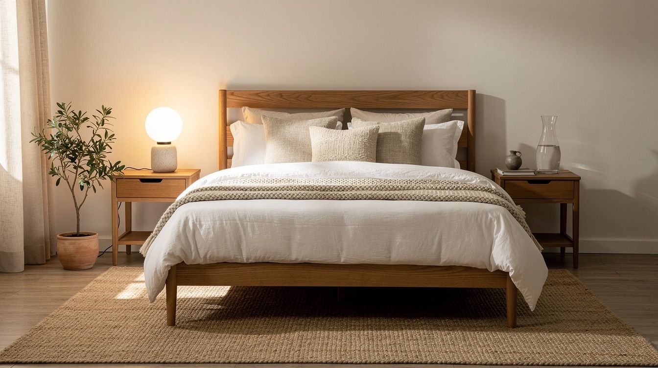My Non-Toxic Bedroom Makeover Under $500 (No New Mattress)