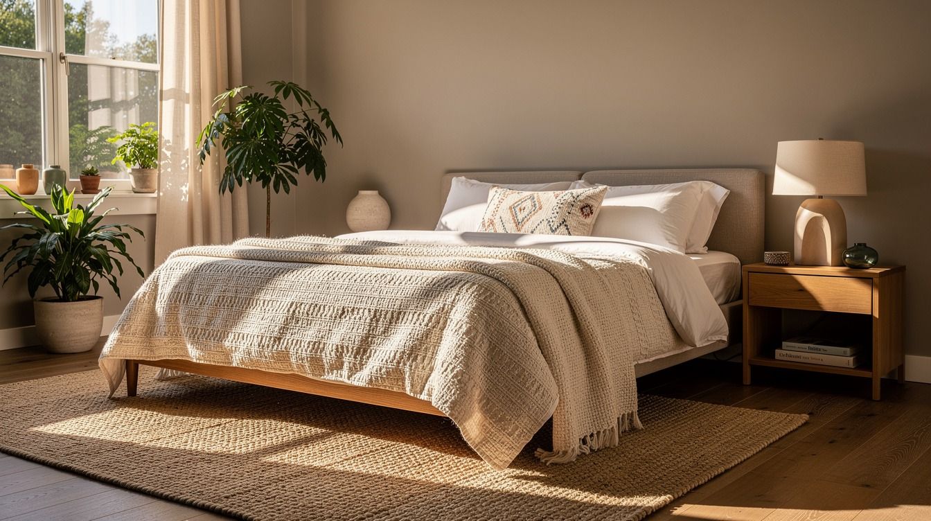 My Renter-Friendly Non-Toxic Bedroom