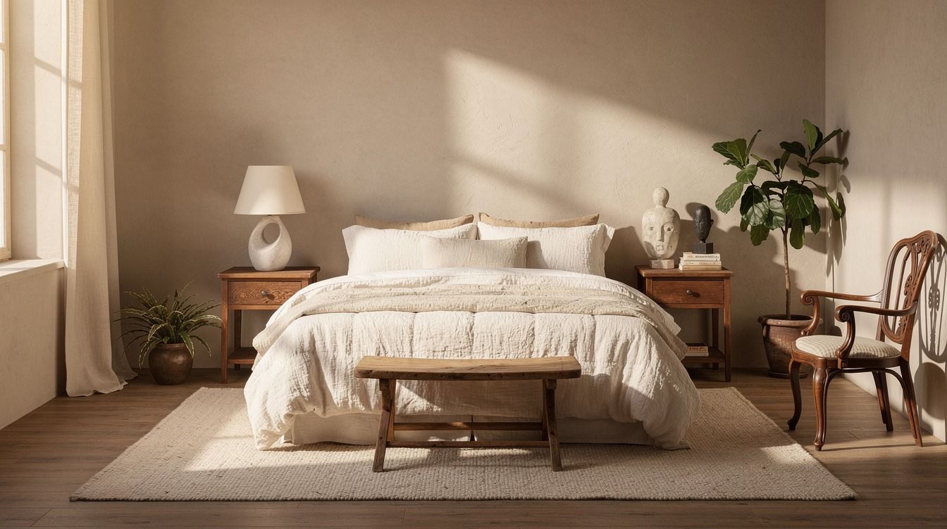 My Thrifted Bedroom With Organic Bedding