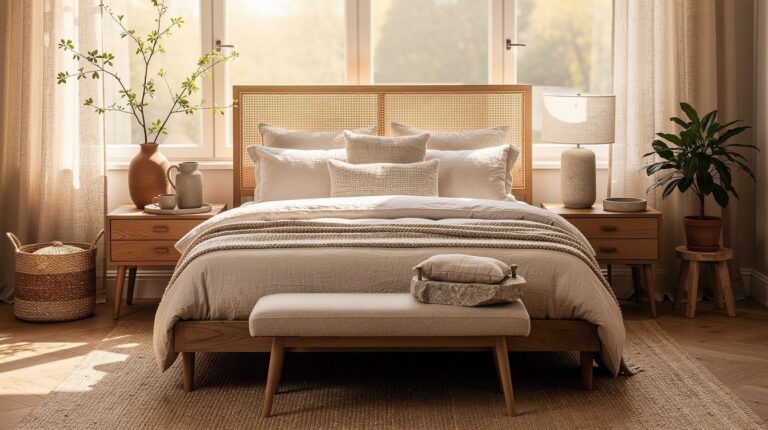 12 Natural Materials That Belong in a Bedroom