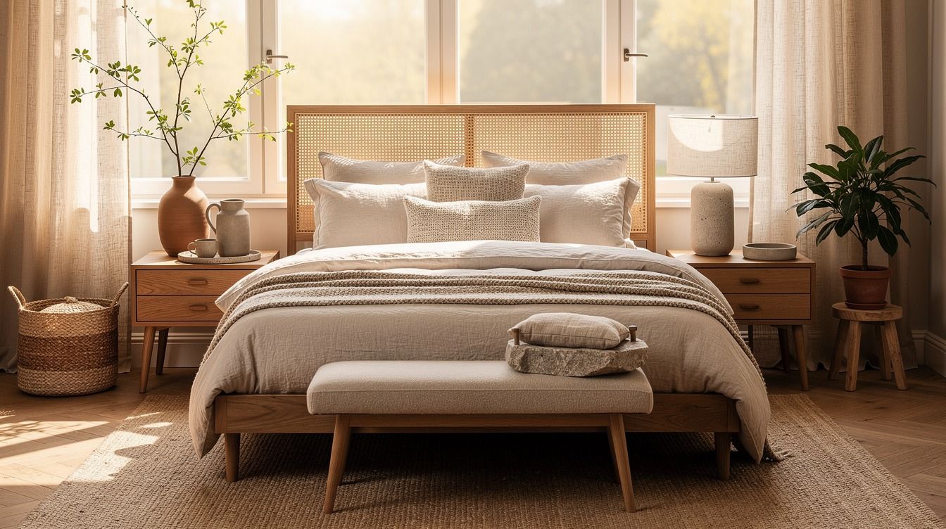 12 Natural Materials That Belong in a Bedroom