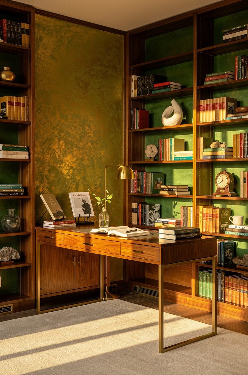 Let books make the room look like yours