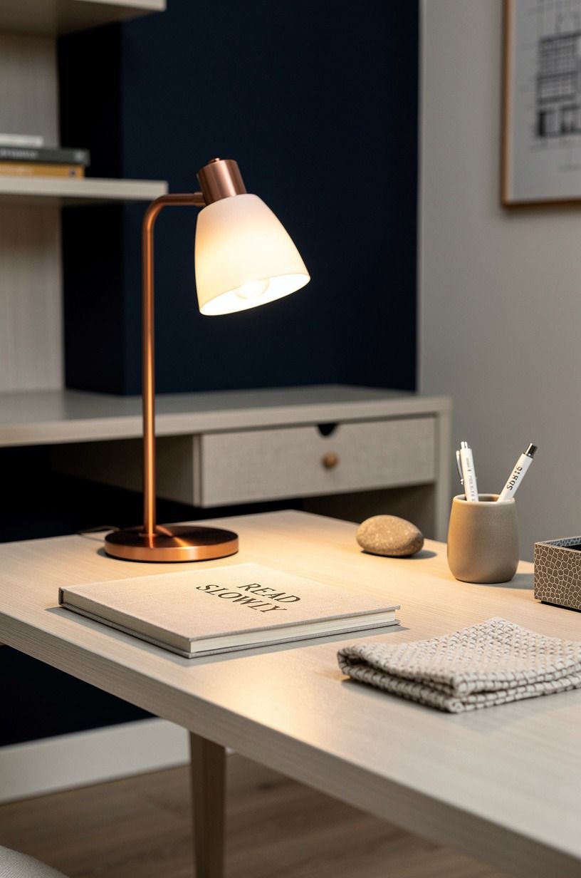 Put a reading lamp where you’ll avoid scrolling