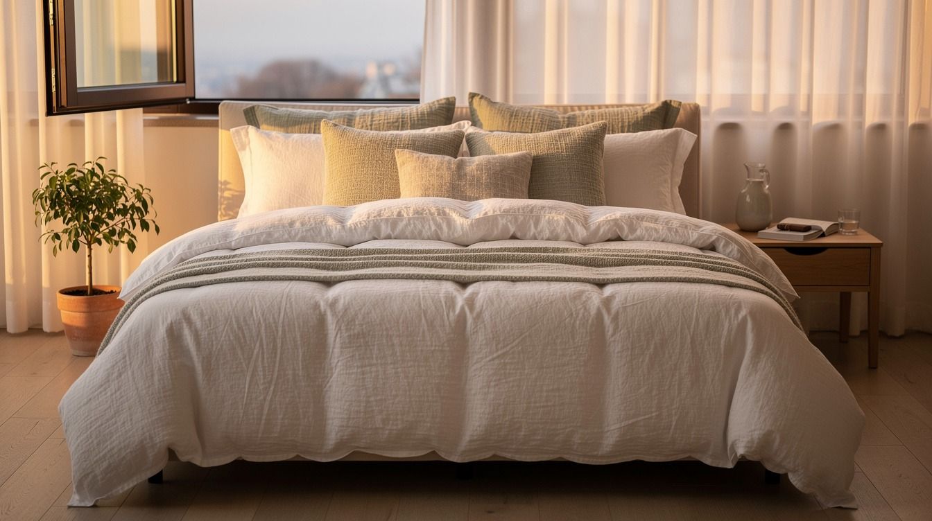 I Tried Organic Bedding for Hot Sleepers and Couples, We Finally Slept Cooler