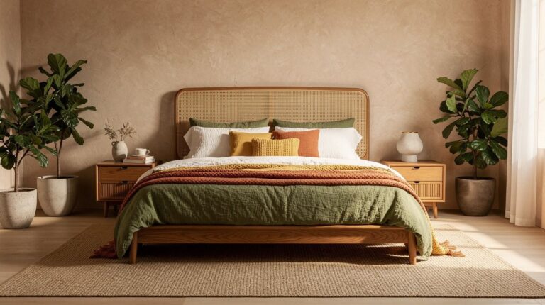 15 Organic Bedroom Ideas That Aren't Beige