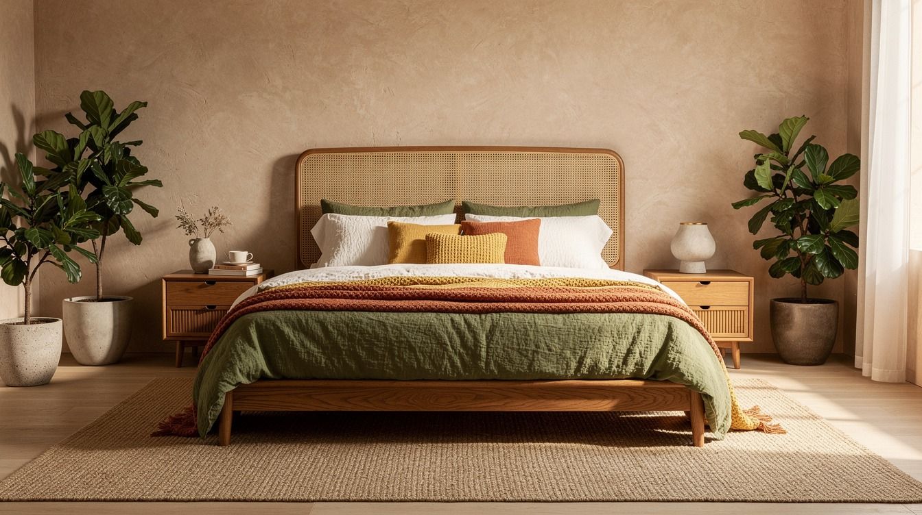 15 Organic Bedroom Ideas That Aren't Beige
