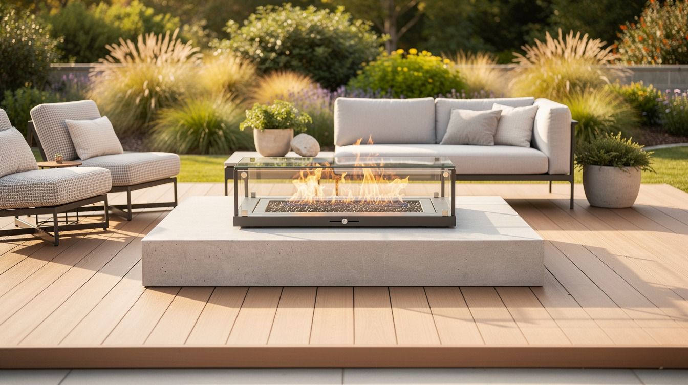 13 Outdoor Fireplace on a Deck Ideas, Plus What to Know Before You Build