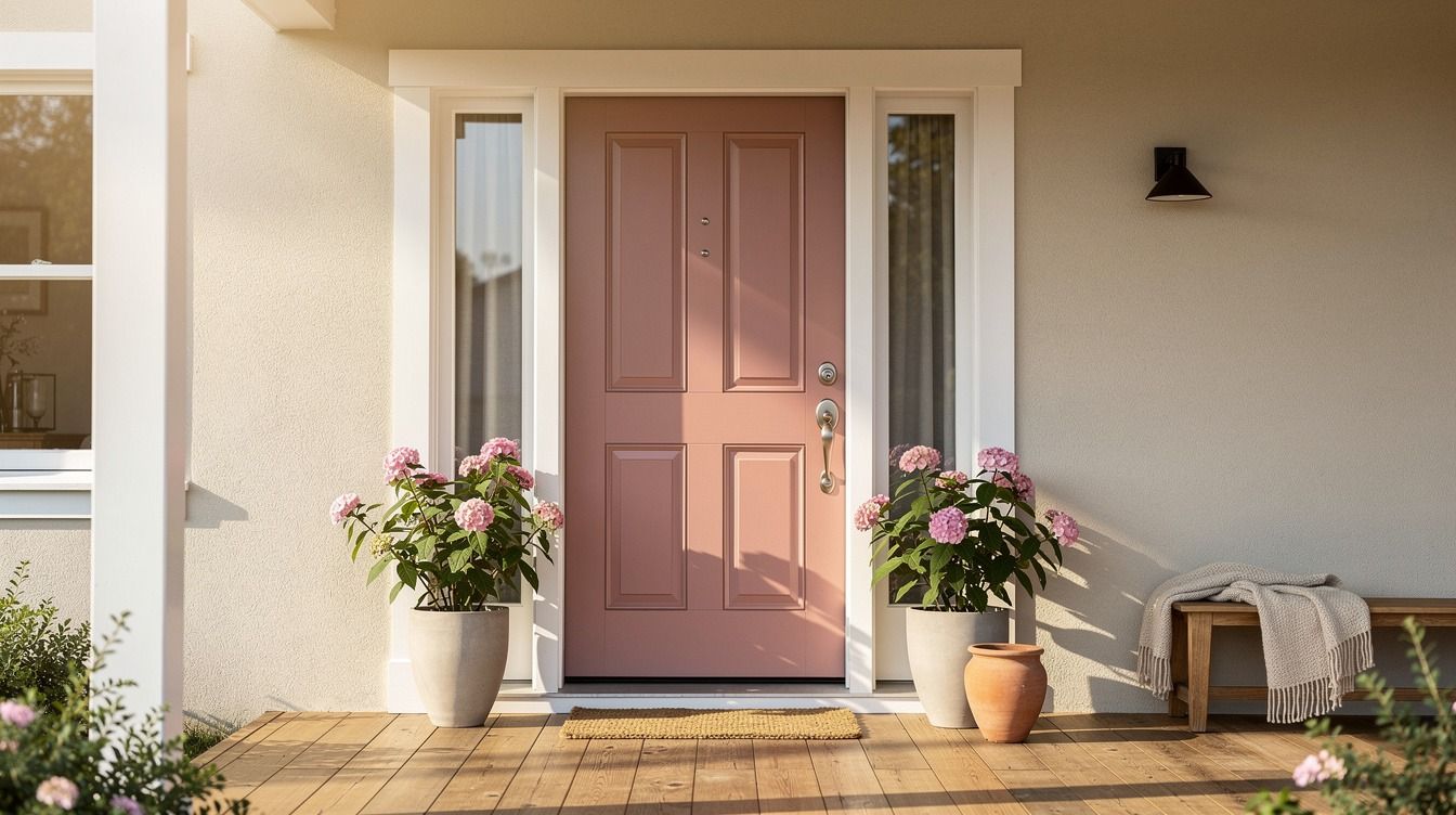14 Pink Front Door Ideas for Sweet, Standout Charm That Boost Curb Appeal