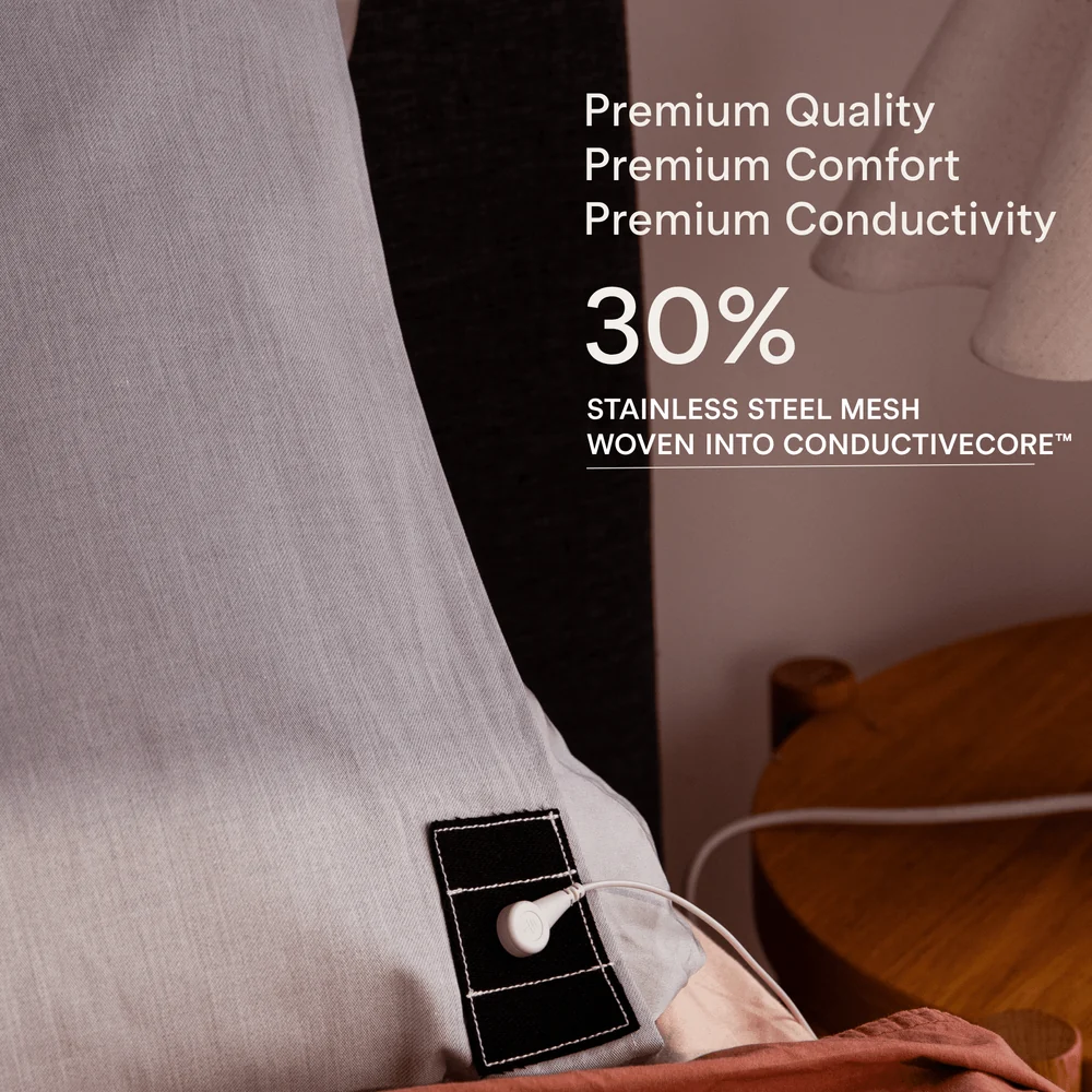 Premium Grounding Earthing Pillowcase