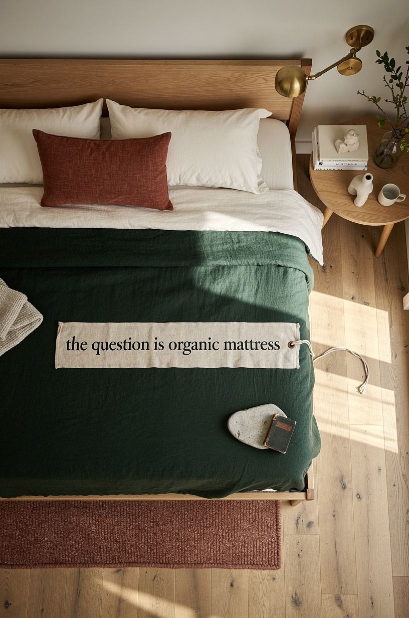 I stopped treating the mattress like a background purchase, forest green palette