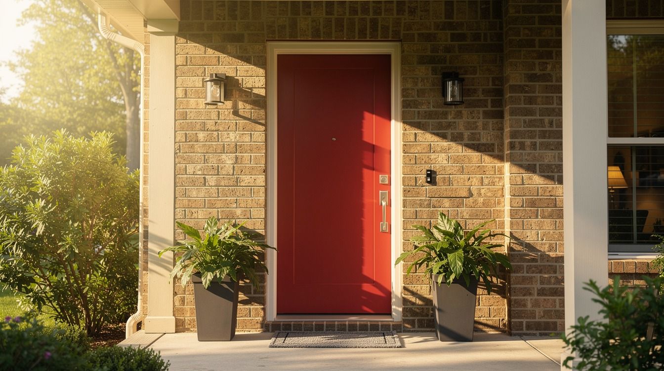 How to Red Front Door Without Overthinking It
