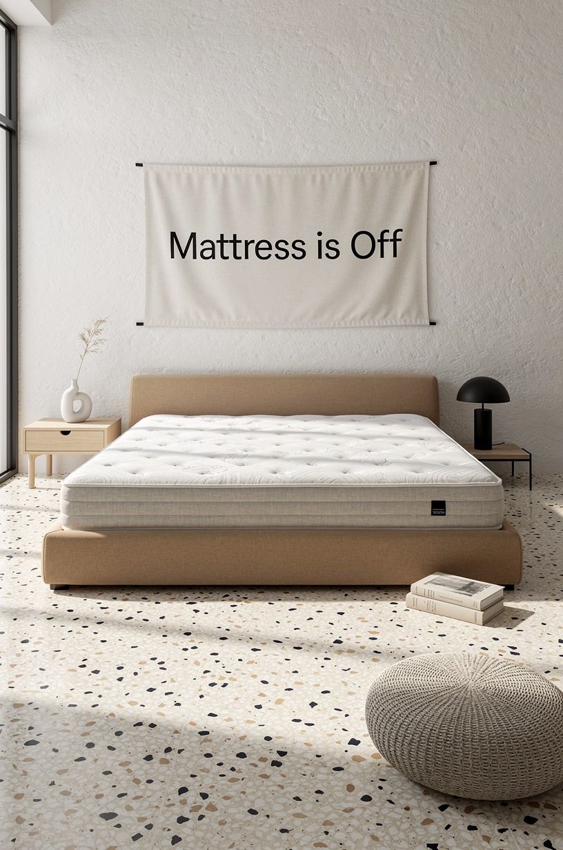 I chose a different mattress instead of masking the smell, warm white palette