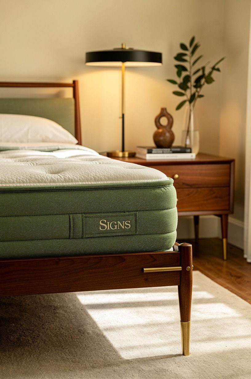 The topper was my most debated layer, sage green palette