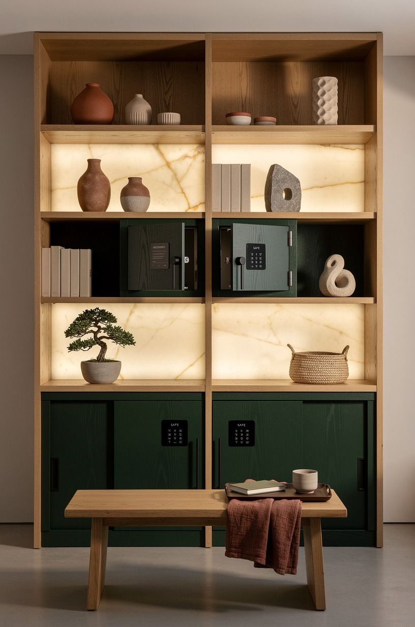 Build the Two-Wood Rule Into a Bookcase