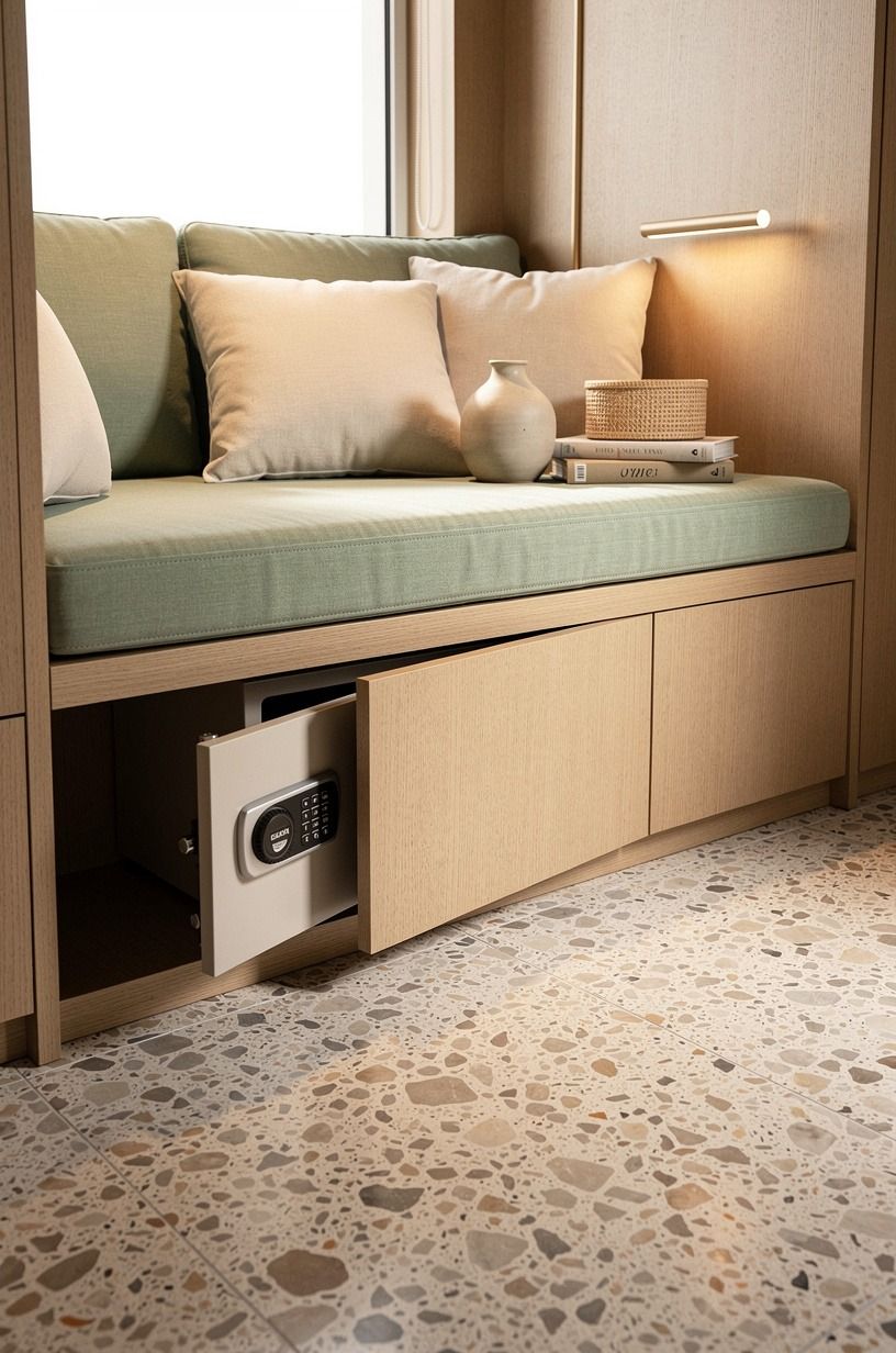 Use a Window Seat With a False Interior Wall