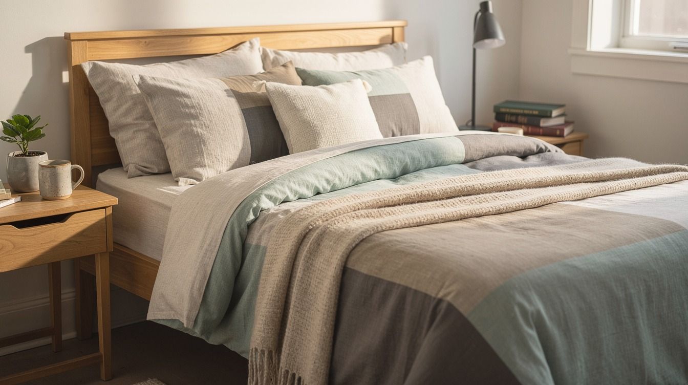 I Switched to Sustainable Dorm Room Bedding on a Budget, It Feels Better