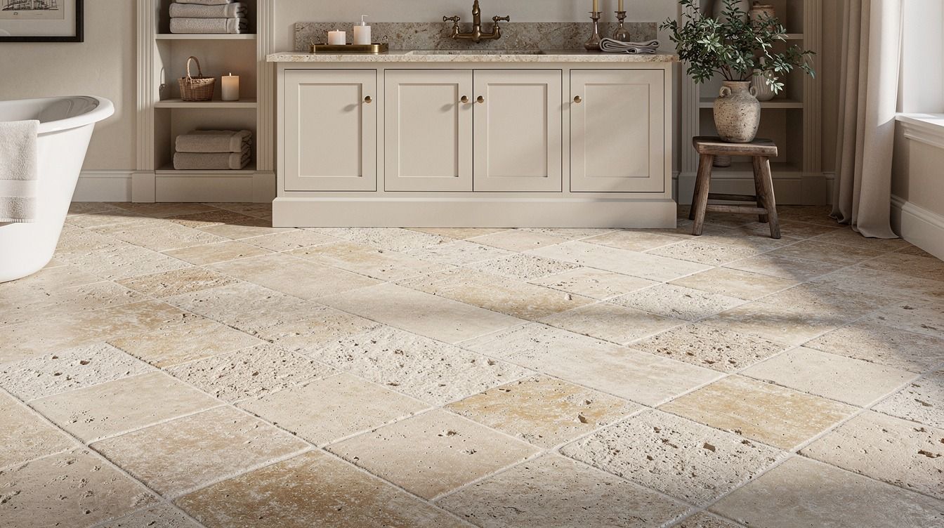 11 Tumbled Limestone Floor Ideas for Old-World, Lived-In Texture That Age Well