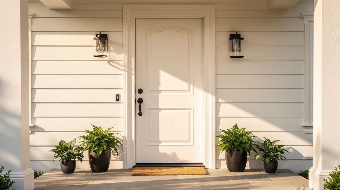 17 White Front Door Ideas for Crisp, Timeless Curb Appeal That Lasts