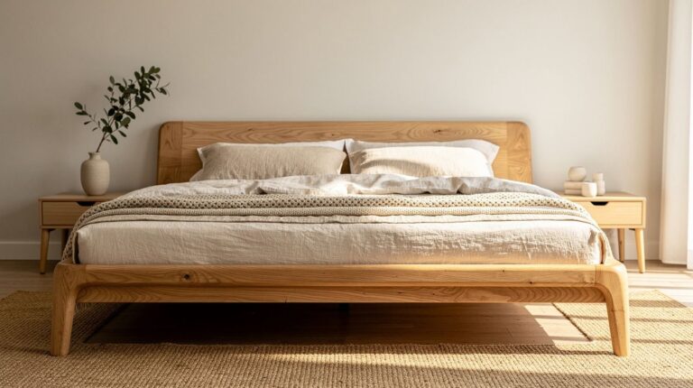 I Tested a Wooden Bed Frame + Organic Mattress Pairing Guide, Sleep Felt Better