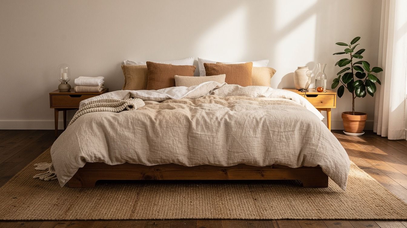I Tried a Zero-Waste Bedroom Refresh With Plastic-Free Bedding, It Felt Fresher
