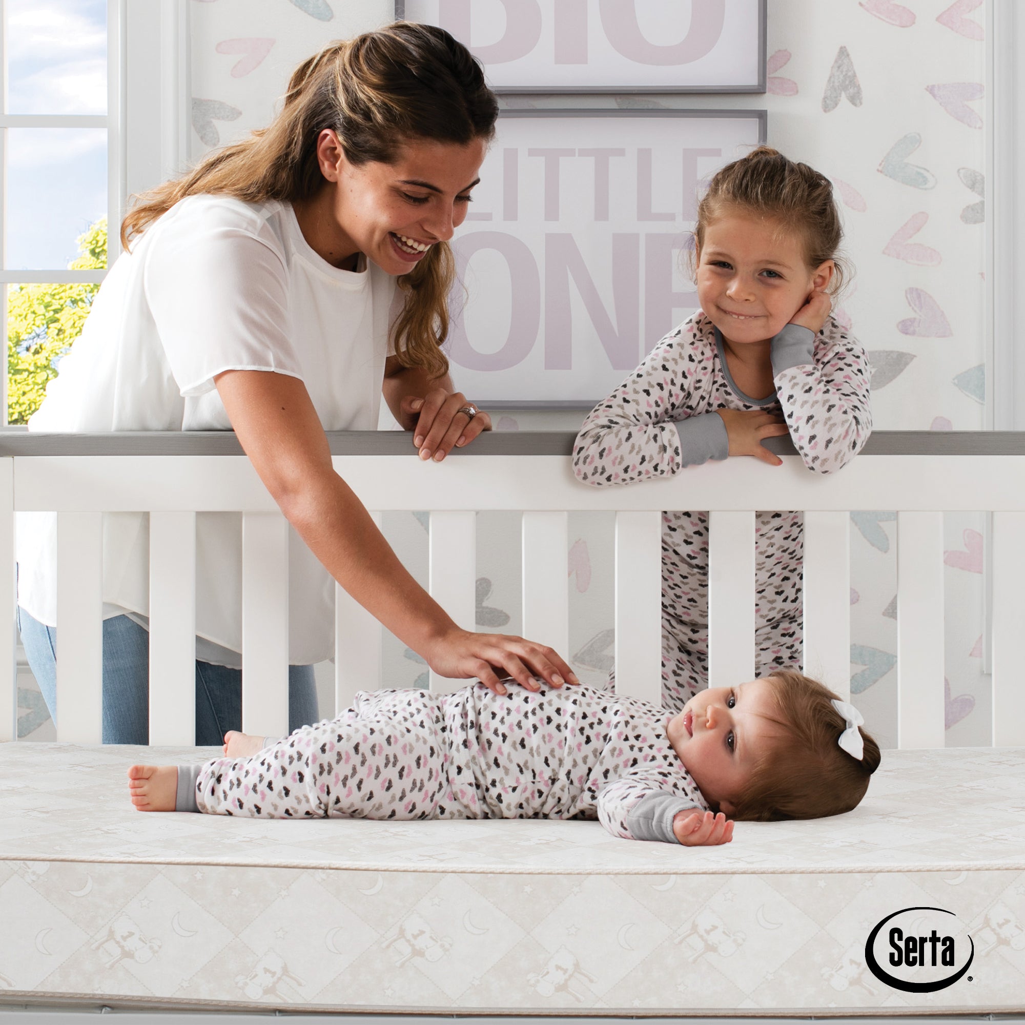 Serta Tranquility Eco Firm crib and toddler mattress