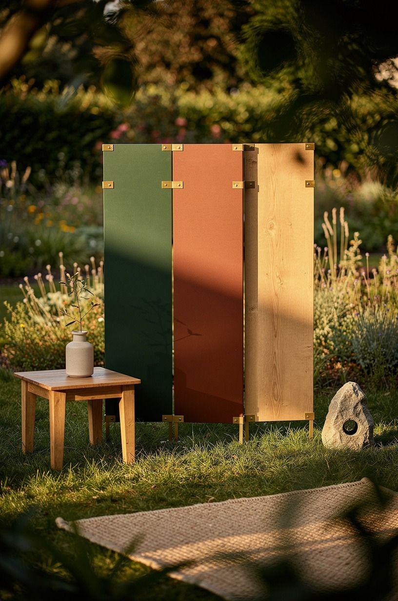Build The Three-Height Screen with grasses