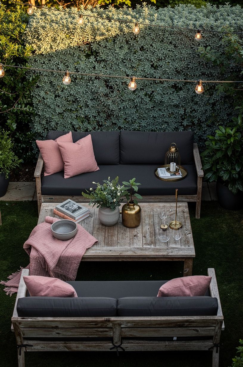 Give the Greenery a Benjamin Moore Backdrop