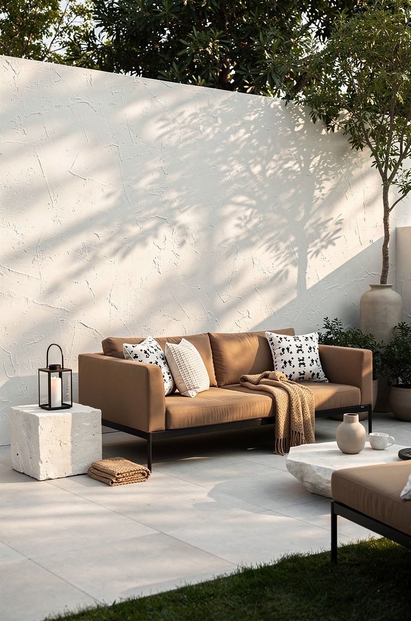 I measured the 36-inch path for no yard decorating, warm white palette