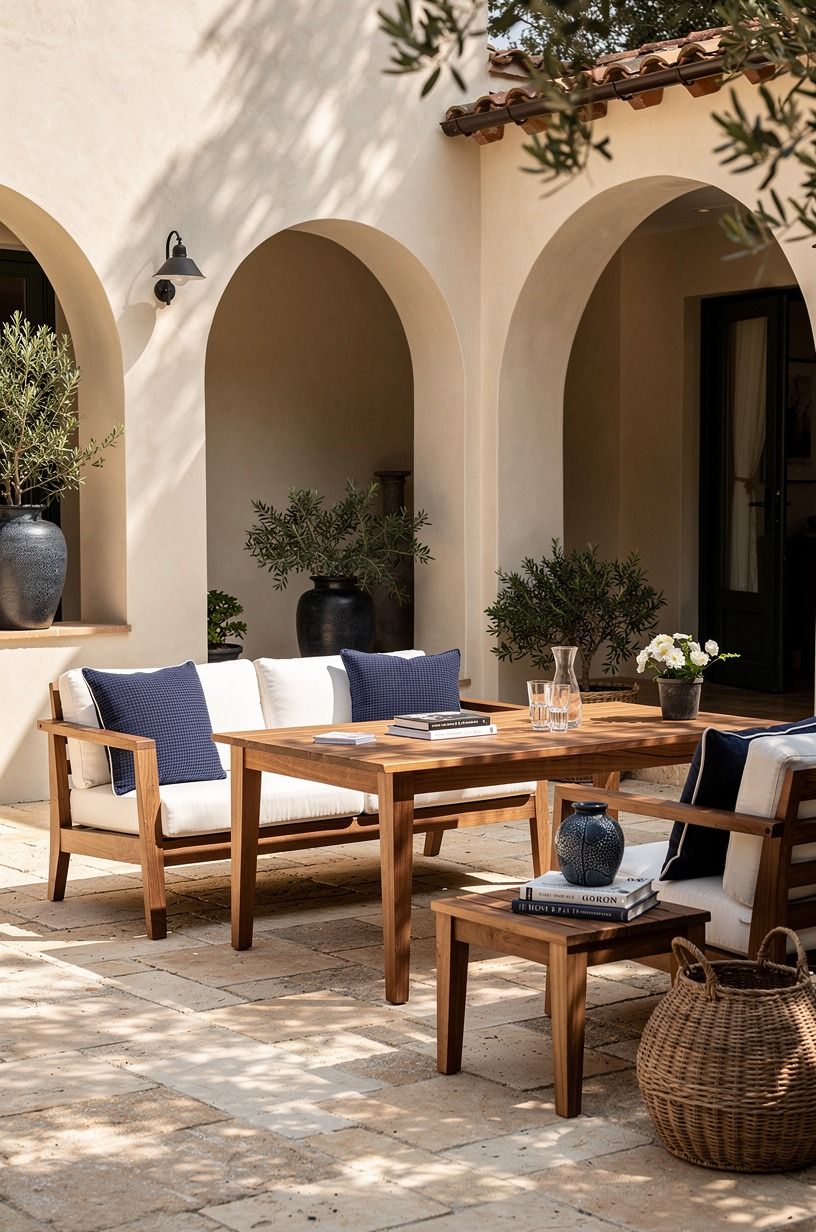 Two Woods, One Patio