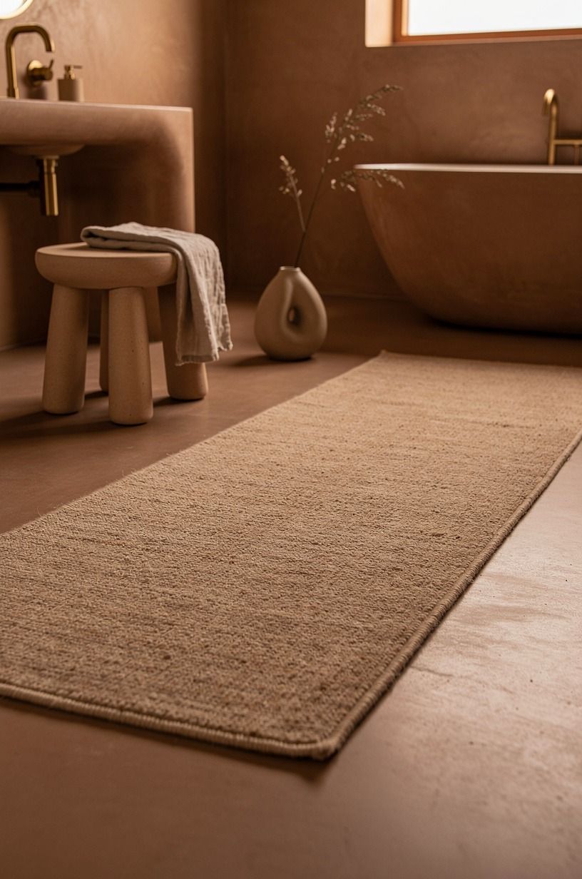 Anchor the Floor With a Sand-Colored Runner