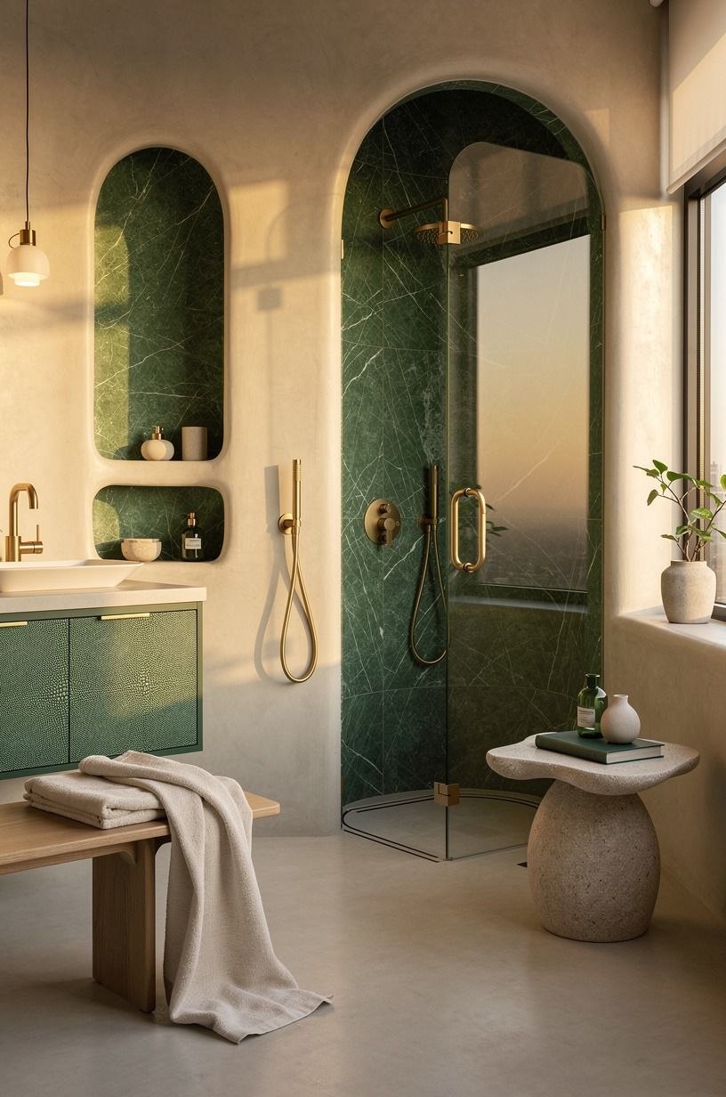 Build a Low-Contrast Shower Envelope