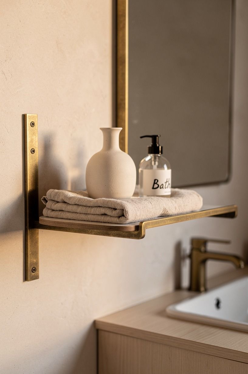 Build The Shadow Shelf Rule beside your mirror