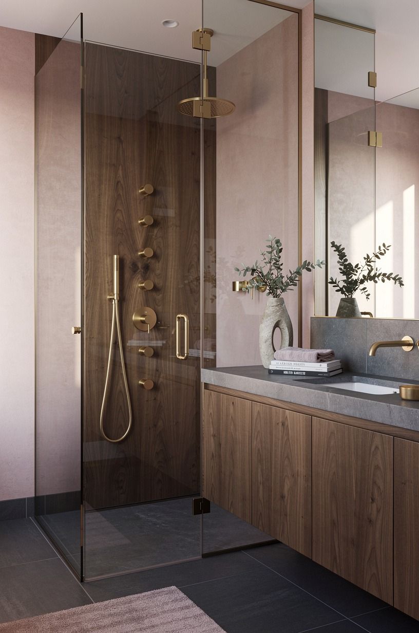 Build the Vertical Stack for a taller shower
